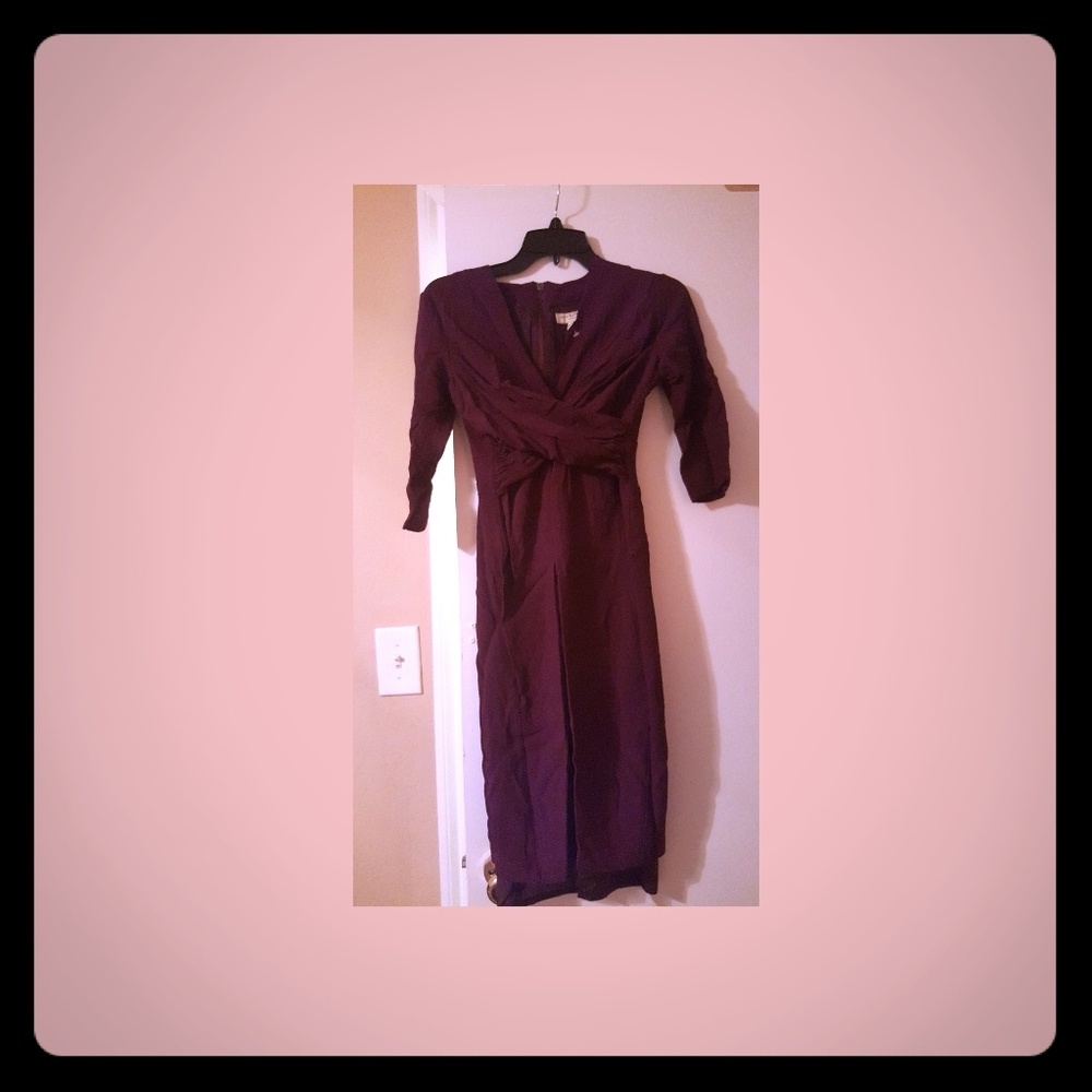 COPY - Burberry London Wine/Purple Dress